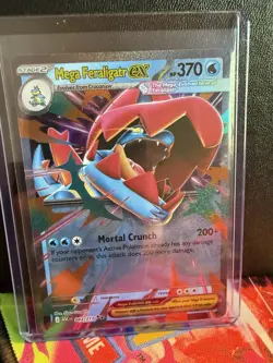 Pokemon TCG Mega Feraligatr Ex 043/217 Ascended Heroes Mint Condition - Image 1