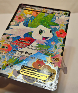 Shaymin EX RC21/RC25 Full Art Ultra Rare Legendary Treasures Pokemon 1463 - Image 2