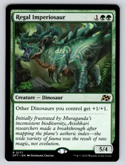 Regal Imperiosaur R Aetherdrift 177 NM DFT MTG Magic TCG Rare - Image 1