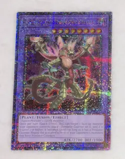 Yu Gi Oh Quarter Century Secret Rare PREDAPLANT DRAGOSTAPELIA RA01-EN027 TCG NM - Image 1