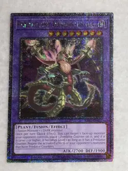 Yu Gi Oh Quarter Century Secret Rare PREDAPLANT DRAGOSTAPELIA RA01-EN027 TCG NM - Image 2