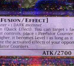 Yu Gi Oh Quarter Century Secret Rare PREDAPLANT DRAGOSTAPELIA RA01-EN027 TCG NM - Image 3