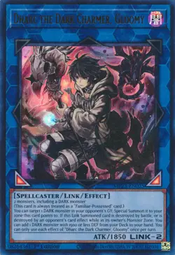Dharc the Dark Charmer, Gloomy [MP23-EN025] Ultra Rare Lightly Played 1st Editio - Image 1