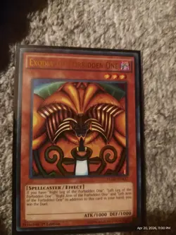 Exodia the Forbidden One LOB-124 The Legend of Blue Eyes White Dragon Unlimited - Image 2