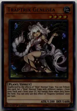 Traptrix Genlisea Ultra Rare Duel Overload DUOV-EN054 LP - Image 1