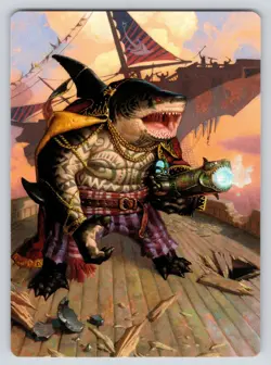 Captain Howler, Sea Scourge Art Card 4 S Art Series: Aetherdrift 4 NM DFT MTG - Image 1