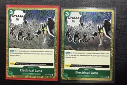 Bandai One Piece Electrical Luna OP08-036 Event Minks Lot of 2 - Image 3