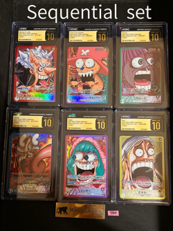 CGC PRISTINE 10 ONE PIECE CARD BASE SHOP Limited Card Collection Complete SEQ - Image 1