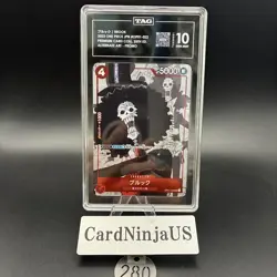 TAG GEM MINT 10 Brook OP01-022 (Promo) 25th Anniversary Edition ONE PIECE 280 - Image 1