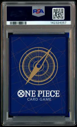 2025 ONE PIECE OP11 MONKEY D LUFFY 3RD ANNIVERSARY SILVER OP05-119 PSA 9 - Image 3