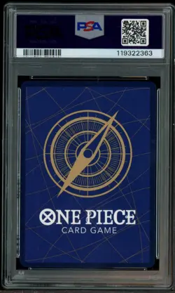 2025 ONE PIECE OP11 MONKEY D. LUFFY JPN 3RD ANNIVERSARY GOLD OP05 119 SEC PSA 10 - Image 3