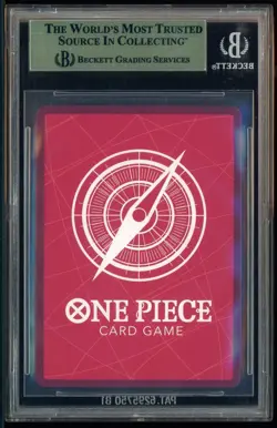 2025 One Piece Promos BVB X One Piece Match Day Monkey D Luffy BGS 10 PRISTINE - Image 3