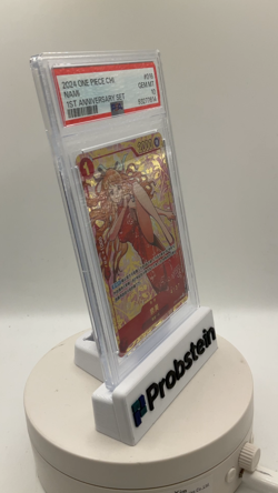 2024 ONE PIECE CHINESE 1ST ANNIVERSARY SET OP01-016 NAMI SERIAL PSA 10 GEM MINT - Image 2