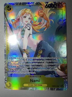 One Piece TCG Extra Booster Heroines EB03-053 Nami SR Holo - Image 1