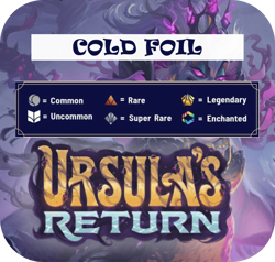 Disney Lorcana Ursulas Return: PICK YOUR OWN COLD FOIL - Image 1
