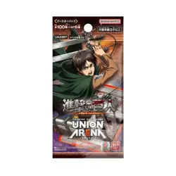 Union Arena Attack on Titan Booster Pack UA23BT Japanese x2 Sealed Packs - Image 1