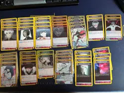 UNION ARENA Tokyo Ghoul ENGLISH Yellow Sasaki Deck 46 Cards - See desc - Image 1