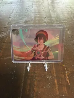 Toph, the First Metalbender Art Card (Gold-Stamped Signature) Avatar MTG - Image 1