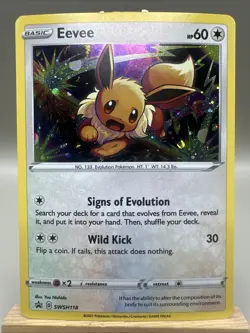 Eevee SWSH118 SWSH: Sword & Shield Promo Cards Holo - Image 1