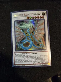 Ancient Fairy Dragon LCKC-EN070 Ultra Rare Yu-Gi-Oh Card 1st Edition NM - Image 1