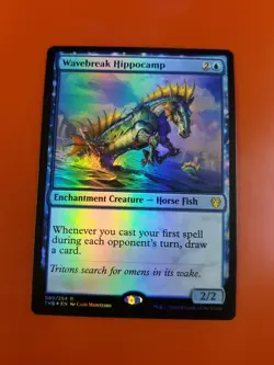 1x Wavebreak Hippocamp | FOIL | Theros Beyond Death | MTG Magic Cards - Image 3