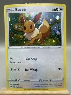 Black Star Promo Eevee SWSH095 Promo SWSH: Sword & Shield Promo Cards - Image 1