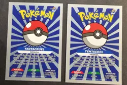 TENTACRUEL X TENTACOOL EVOLUTION LOT - POKEMON KANTO CREALASER RARE TCG CARDS - Image 2