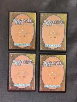 MTG 4x Muscle Sliver Playset Tempest Magic The Gathering Unplayed - Image 2