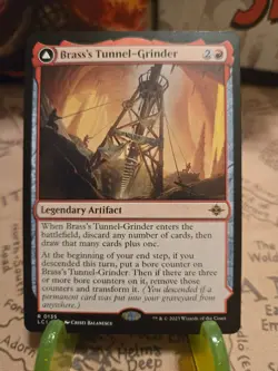 MTG Brass's Tunnel-Grinder The Lost Caverns of Ixalan Regular Rare NM - Image 1