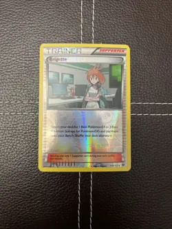 Pokemon TCG - Brigette - 134/162 - XY Breakthrough - NM Reverse Holo (2015) - Image 1