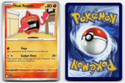 POKEMON HEAT ROTOM 043/182 DESTINED RIVALS NM - Image 1