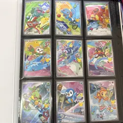 Pokemon 2026 First Partner Illustration Collection Series 1 - Promo Set 9 Cards - Image 1