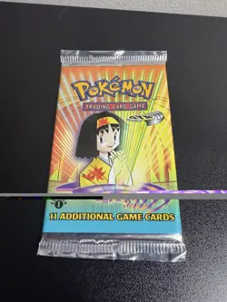 Gym Heroes 1st Edition Erika Pokemon Trading Card WOTC Booster Pack New Sealed - Image 4