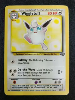 Pokemon - Wigglytuff NON Holo - Jungle Set 32/64 - Image 1