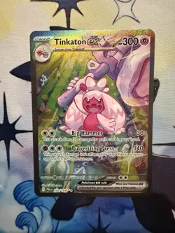 Pokemon - Tinkaton ex #262/193 Paldea Evolved SIR Card - Image 1