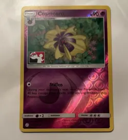 Pokemon TCG Cosmoem Sun & Moon - Cosmic Eclipse 101/236 RH Prize Pack Stamp - Image 1