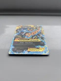 Mega Charizard EX 108/106 Secret Rare Pokemon Card Flashfire Holo LP - Image 2