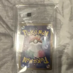 Pokemon TAG Graded Misty's Psyduck Art Rare Holo Sv10 193/182 2023 English - Image 2