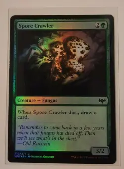 SPORE CRAWLER Innistrad Crimson Vow FOIL MTG Magic the Gathering - Image 1