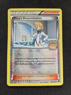 MISTY'S DETERMINATION Breakpoint 104 | Regional Pokemon Championships Promo | LP - Image 1