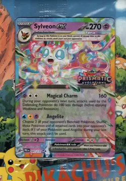 Pokemon TCG Sylveon ex 041/131 Sv: Prismatic Evolutions Sealed Stamped - Image 1