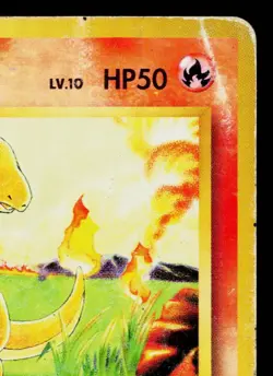 CHARMANDER No.004 BASE SET JAPANESE POKEMON TCG - Image 3