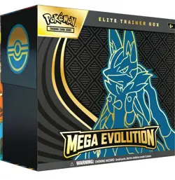 Pokemon TCG Mega Evolution Elite Trainer Box ETB Mega Lucario Factory Sealed New - Image 4