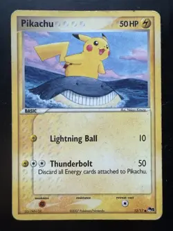 Pokemon Pikachu Pop Series 5 12/17 Non Holo (HP/Damaged) - Image 1