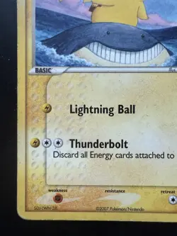 Pokemon Pikachu Pop Series 5 12/17 Non Holo (HP/Damaged) - Image 4