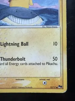 Pokemon Pikachu Pop Series 5 12/17 Non Holo (HP/Damaged) - Image 5