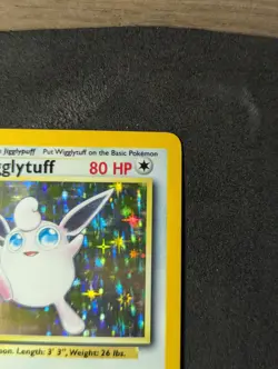Pokemon TCG Wigglytuff Jungle Holo Misprint No Symbol 16/64 - Image 3