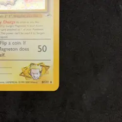 Pokemon TCG Lt. Surge's Magneton Gym Heroes 8/132 Holo Rare Stage 1 HP70 50 - Image 4