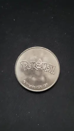 Vintage Pokemon Lugia Collectible Metal Token Coin Nintendo/CR/GF - Image 2