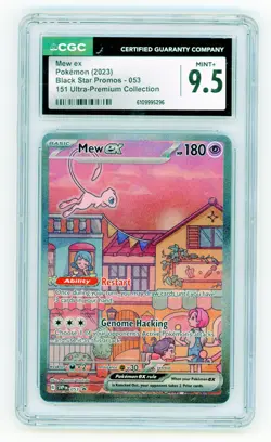 Mew Ex 053 Promo Pokemon 151 Ultra-Premium Collection CGC 9.5 (English) - Image 1